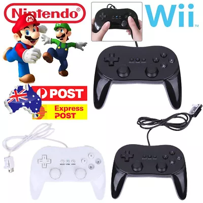 Wii Pro Classic Controller Gamepad Joypad Joystick For Nintendo Wii Game Remote • $13.89