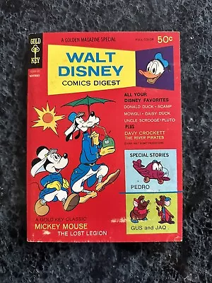 Walt Disney Comics Digest #17 Gold Key Comics 1969 Mickey Mouse • $17