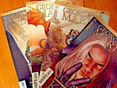 A Clash Of Kings Song Of Fire And Ice Book 2 GRR Martin Dynamite Comics Lot Of 4 • $11