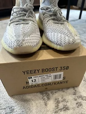 Adidas Yeezy Boost 350 V2 Static Non-Reflective Size 12 • $120