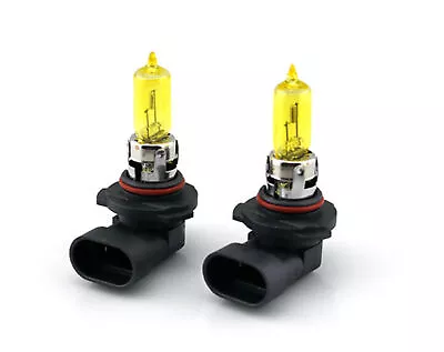 X2 9005 65W Headlight High Beam Xenon HID Halogen Super Yellow Light Bulbs W369 • $5.99