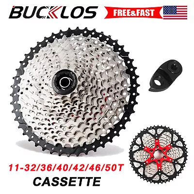 8/9/10/11S MTB Cassette Fits Shimano/Sram 11-50T Mountain Bike Bicycle Sprocket • $9.48