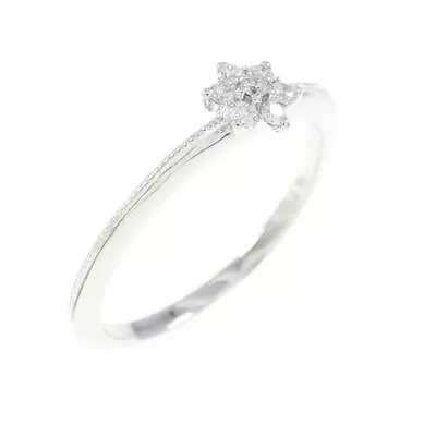 Authentic PERLITA MIKIMOTO Flower Diamond Ring 0.05CT  #260-006-945-4929 • $270.48
