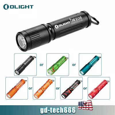 Olight I3E EOS EDC LED Flashlight Portable Mini AAA Battery Keychain Handheld • $9.95