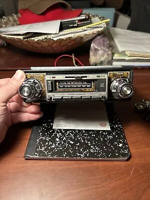 Vintage Sears Dashmate 280 505411 Car Radio Cassette AM/FM W/Knobs UNTESTED • $49.99
