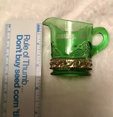 Souvenir Glass Of Lansing Mich MI Michigan  • $12.50