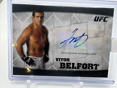 Vitor Belfort 2010 Knockout Auto 147/188 UFC -365 • $49.99