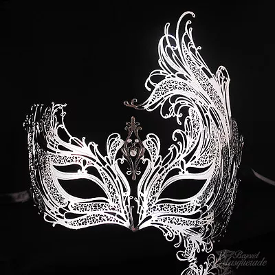 Women Light Metal Handcrafted Masquerade Mask Personalized • $16.96