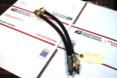 NOS MOPAR 1970 71 72 PLYMOUTH FURY DODGE POLARA FRONT BRAKE HOSES W/DRUMS PAIR • $39.95