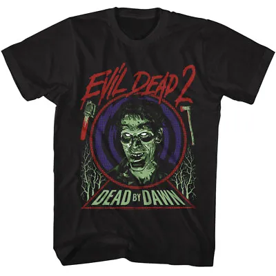 The Evil Dead 2 Movie Ash Williams Dead By Dawn Bloody Chainsaw Men's T Shirt • $39.66