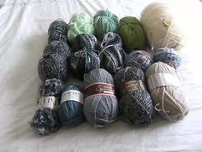 Oddments Of Knitting Yarn Including Jaeger - 1.737 Kg • £8.97