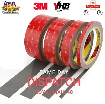 £5.65 • Buy 3M™ VHB™ Double Sided Tape Heavy Duty Very Strong Self Adhesive Sticky Tape Roll