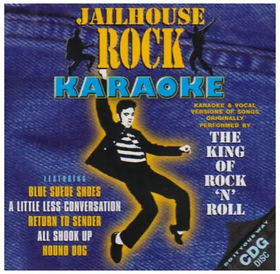 Jailhouse Rock Karaoke Karaoke CD Top-quality Free UK Shipping • £8.90