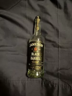 Jameson Black Whiskey Empty Glass Bottle Collectable Bar Collectable • $19.25