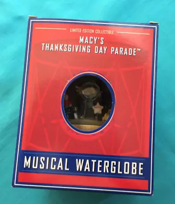 Vintage Macy's  Thanksgiving Day Parade  Musical WaterGlobe.  Year 2002 . New • $67