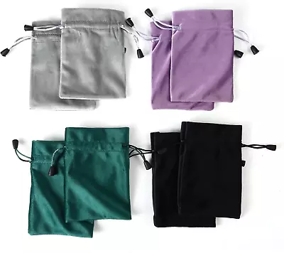 Jewelry Velvet Drawstring Bags Small Size Gift Pouches 3.9X5.9 Inches • $12.33