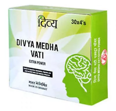  8 X 120 Tabs Patanjali Divya Medha Vati Herbal By Baba Ramdev Ayurvedic • $54.77