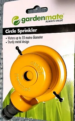 TORO AUSTRALIA GardenMate 10M Metal Dome Lawn Circle Sprinkler GRASS GARDEN PLAY • $19.95