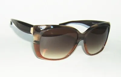 Balenciaga Bal 0081/s Itc0d Brown Marble Vintage Butterfly Square Sunglasses • $183.74