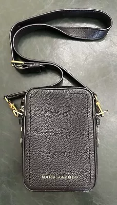 Marc Jacobs N/s Crossbody Handbag Pebbled Leather Black • $79