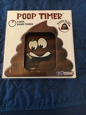 Poop Timer 5 Minute Sand Timer Gag Gift • $15
