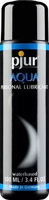 Pjur Aqua Water-Based Lubricant 100ml - Personal Lube • $16.98