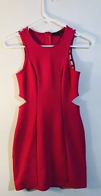 Material Girl Red Dress Size Small • $10