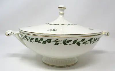 JEWEL TEA Hall China Tea Mary Dunbar CAMEO ROSE Vintage Covered Casserole Dish • $21.99