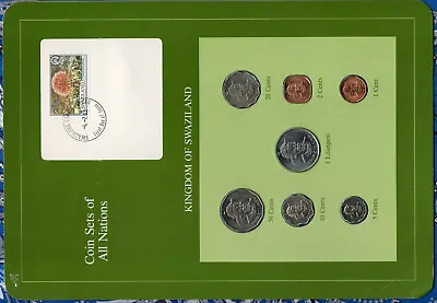 $11 • Buy Coin Sets Of All Nations Swaziland 1975-1982 20, 5 Cents, 1 Lilangeni 1979