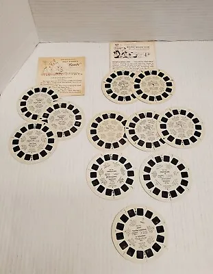 Disney View Master Reels Bambi Mickey Mouse Club Mouseketeer Adventures Goofy • $15