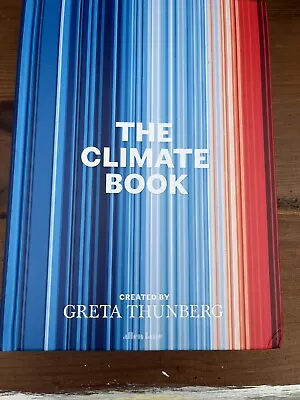 The Climate Book By Greta Thunberg -new  RRP £25 • £9.99