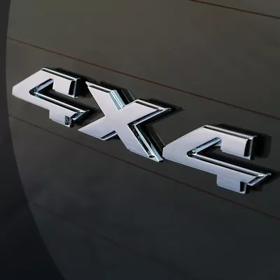 4X4 Badge Decal 4X4 Emblem Car Badge Sticker 3D Car ABS Sticker  • $5.83