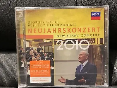 £9.99 • Buy Georges Pretre Vienna Philharmonic New Year's Concert 2010 CD 2-disc Strauss NEW