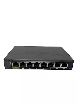 NETGEAR 8-Port Gigabit Ethernet Smart Managed Pro Switch 10/100/1000 500 MHz • £19.99