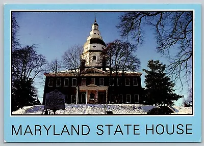 Maryland State House Annapolis MD Continental Postcard • $4.95