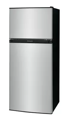 4.5 Cu Ft Mini Fridge Freezer 2 Door Stainless Steal Small Compact Refrigerator  • $309.98