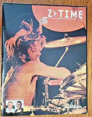 Vintage Zildjian Z Time 2005 International Magazine Like New 29 Pages • $4.95