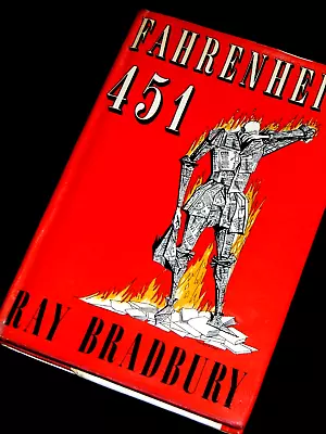 RAY BRADBURY Fahrenheit 451 UK 1967 Hb Dw Sci-fi Horror • £24.95