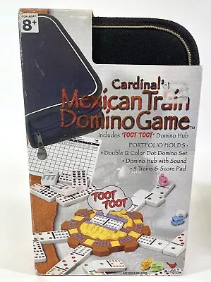 Cardinal's Mexican Train Domino Game Toot Toot Hub Brand New Free Ship • $48.99