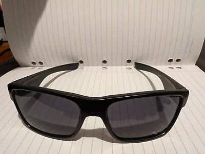 $149 • Buy Genuine Oakley Twoface Sunglasses Polished Black With Black Iridium