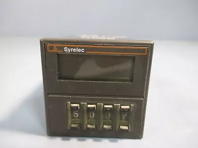 Syrelec Multi Function Timer 230-115 VAC 24 VAC/DC LCD Display 8 Pin M813HV • $199.99
