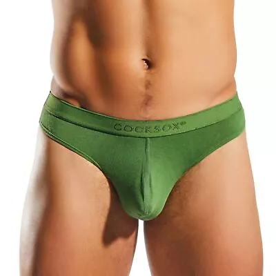 Cocksox CX05MD Natural Origins Snug Pouch Thong Mens Underwear String Brief • £20