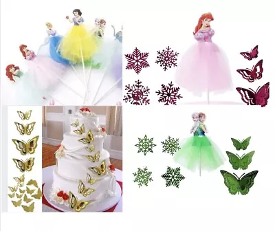 £8.99 • Buy Disney Princess Birthday Cupcake & Party Food Toppers Decorations Cake Toppers