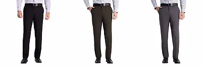 Haggar Men's Comfort Performance Stretch Straight Fit Pant • $32.99