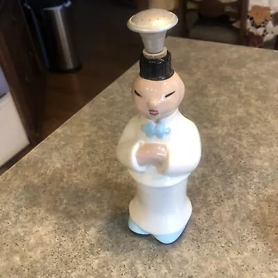 VIntage Cleminson's Figural Chinese Man Clothes Sprinkler Bottle 1940’s 50’s • $12