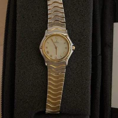 £299 • Buy Ebel Sport Classic Wave Ladies Watch Steel/Gold Band