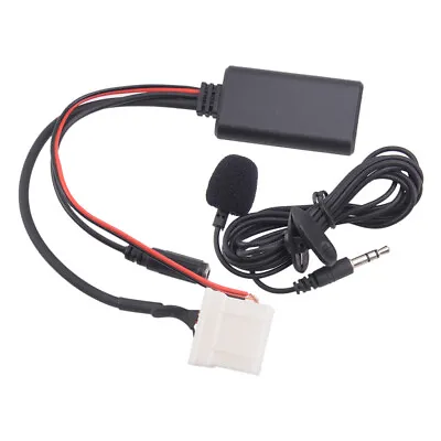 Car Stereo Radio AUX Audio Cable Adapter Bluetooth Mic Fit For Mazda 3 5 6 2006+ • $14.61