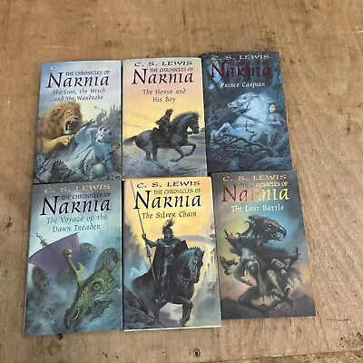 The Chronicles Of Narnia Hardback Book Box Set C S Lewis • £14.99