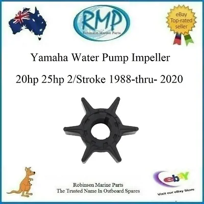 A Yamaha Outboard Water Pump Impeller 20hp 25hp 1988-thru-2020 # R 6L2-44352-00 • $49.45