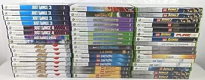 Microsoft Xbox 360 Cheap Affordable Value Games J-Z Tested Resurfaced Complete • $9.29